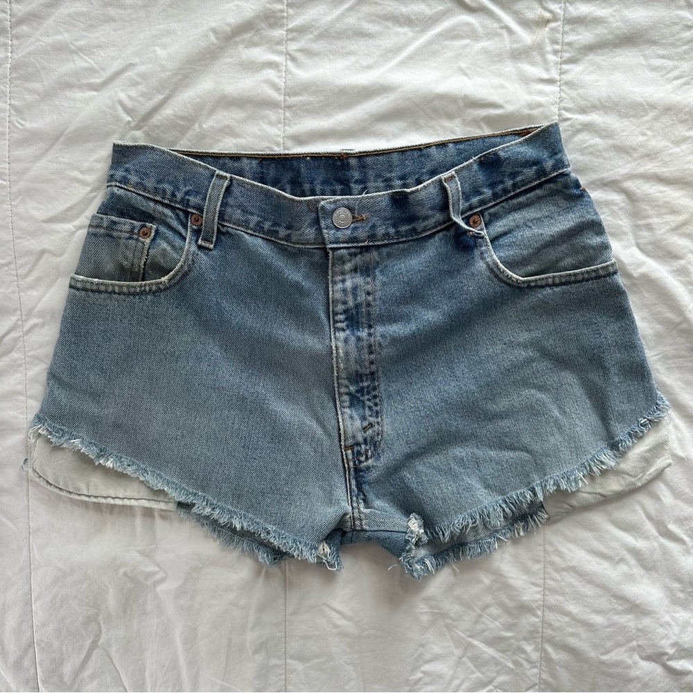 Urban Renewal Recycled Levi’s Cheeky Denim Short